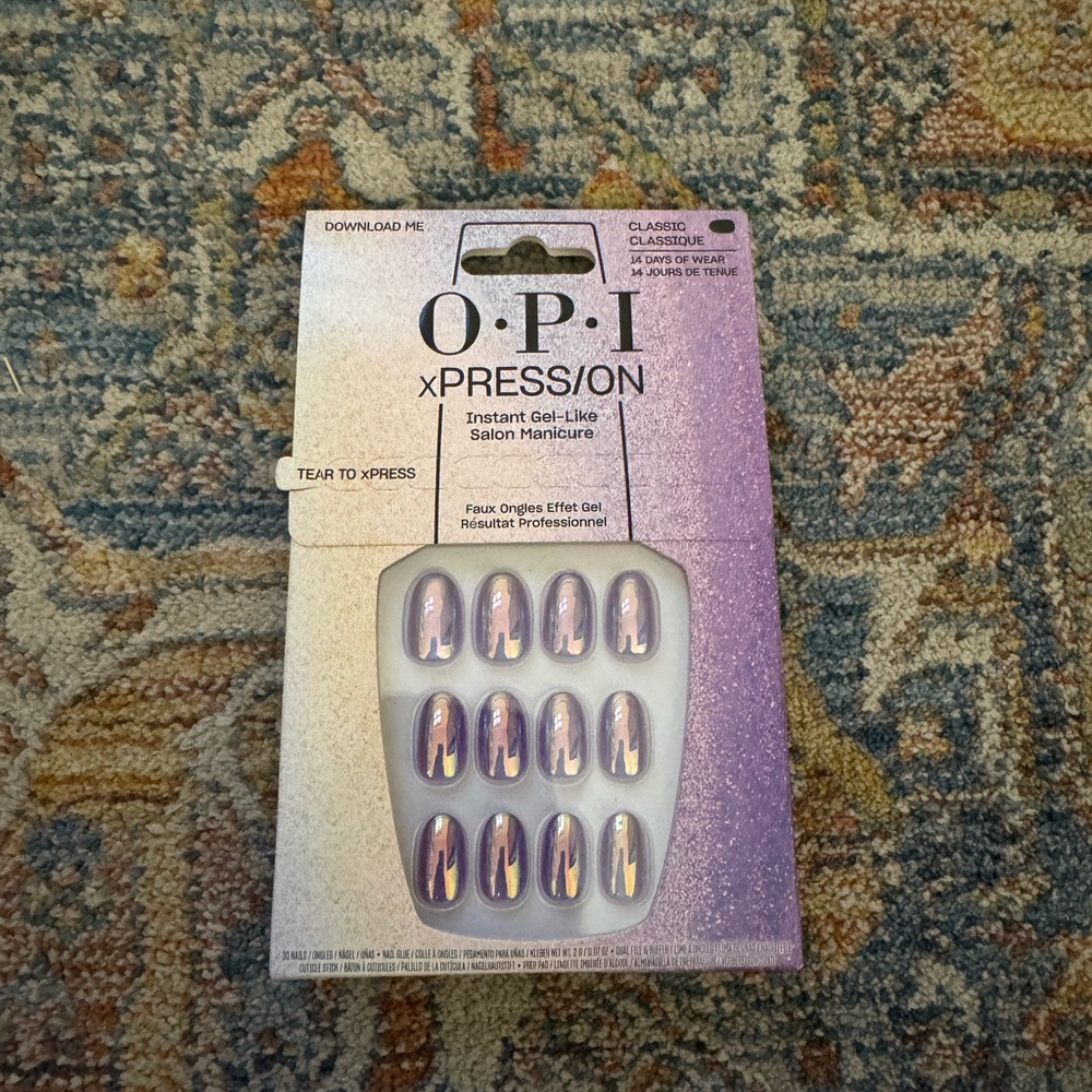 OPI Purple Nails “Download Me”